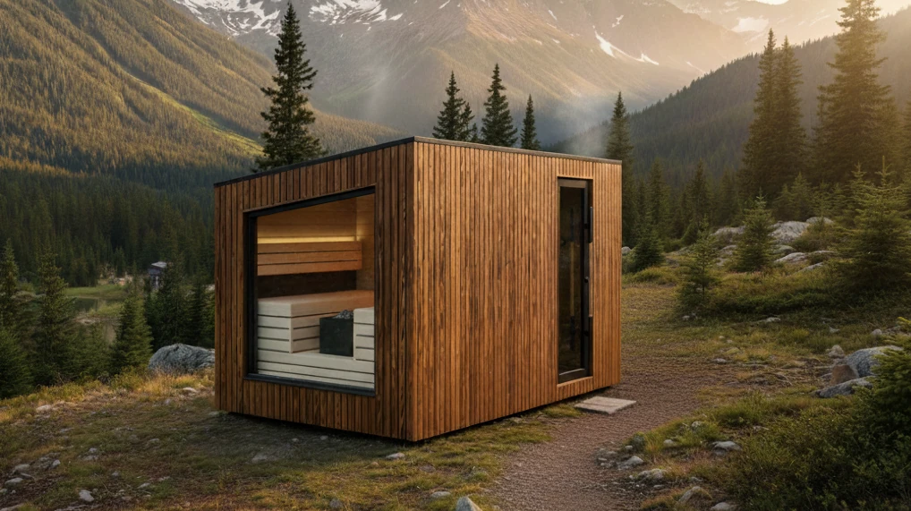 sauna da esterni Terra