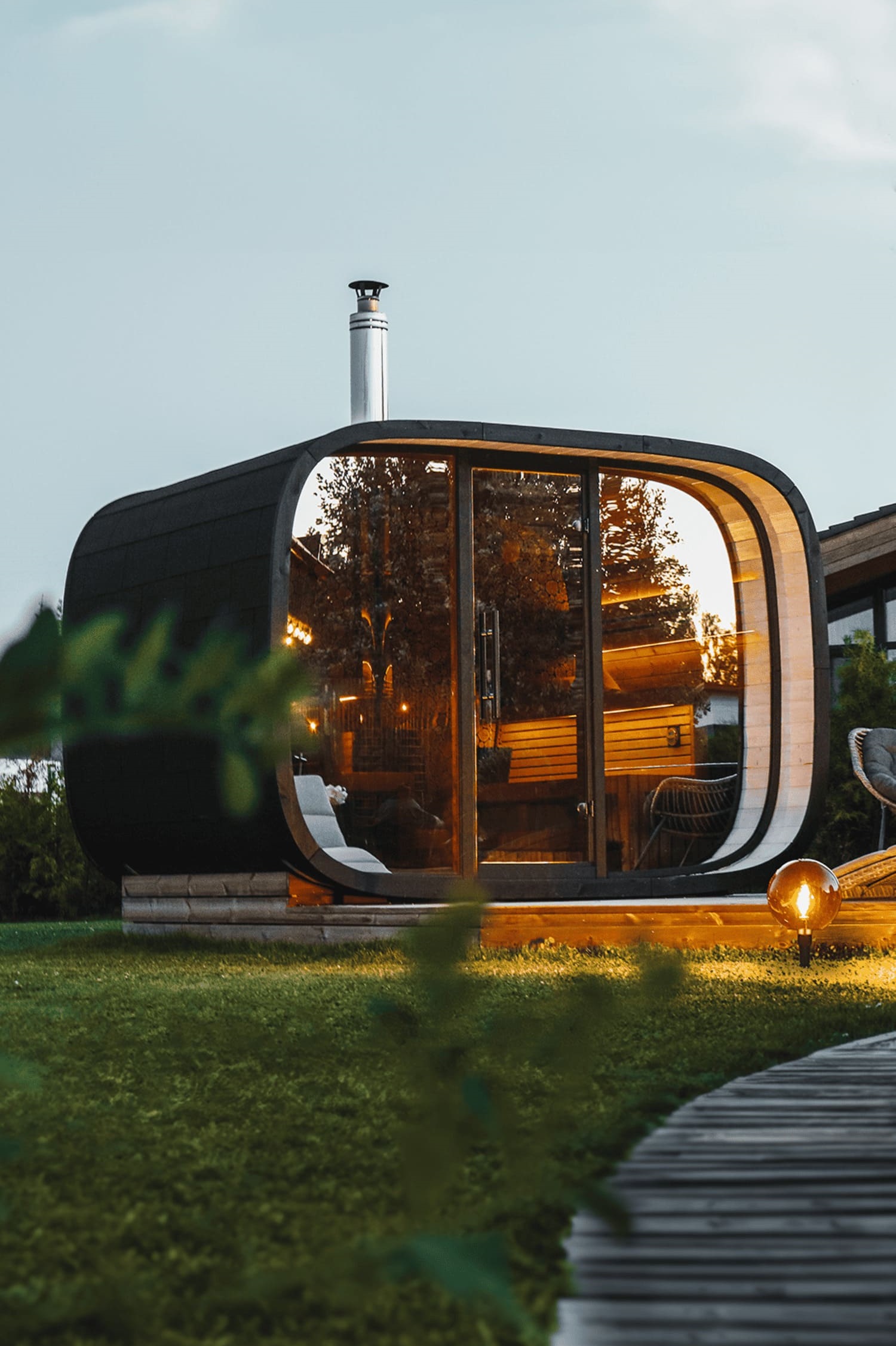 round cube single ambientato