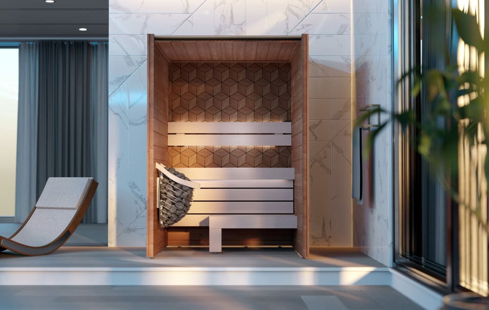 Sauna da interni Como 2