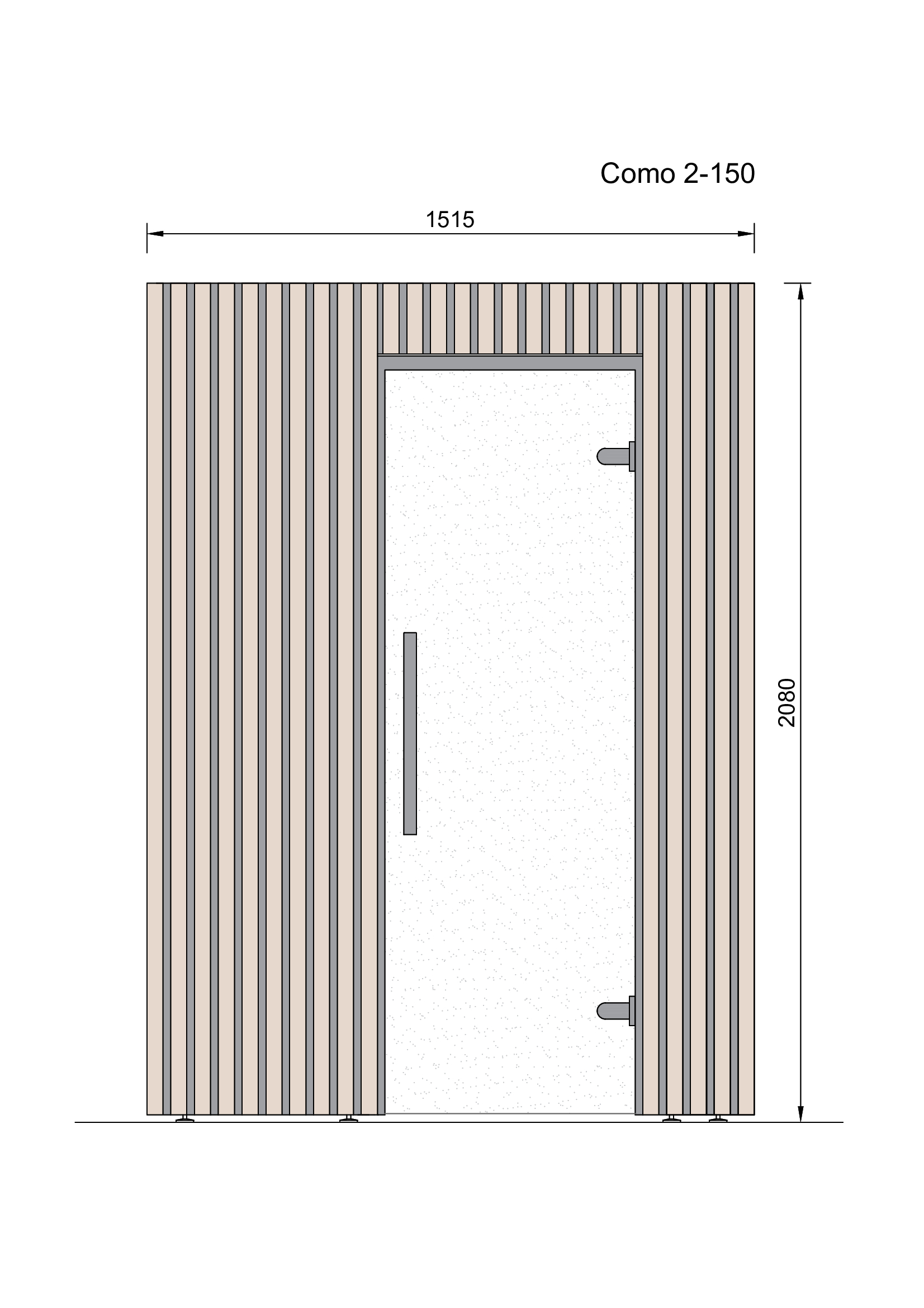 dimensioni Sauna Como 2