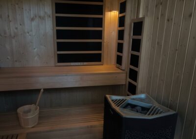Sauna Finlandese Combinata con Infrarossi – Tylo Harmony | Bergamo