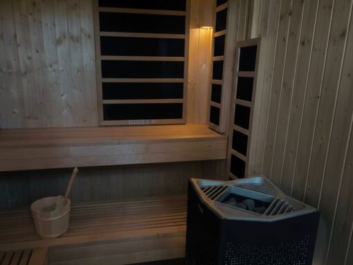 Sauna Finlandese Combinata con Infrarossi – Tylo Harmony | Bergamo
