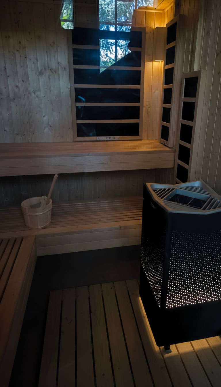 sauna da interno Harmony Tylo con infrarossi