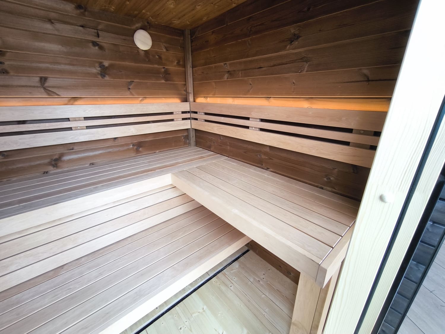 sauna per terrazzo Patio XS su misura sauna per terrazzo Patio XS su misura