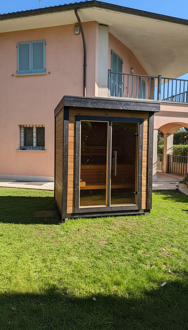 Sauna da giardino Patio XXS Lifeclass