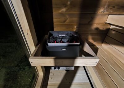 Stufa e protezione sauna esternop Patio XXS Lifeclass