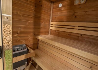 interni sauna Patio XXS reali