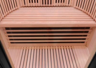 interno sauna moon 2 posti