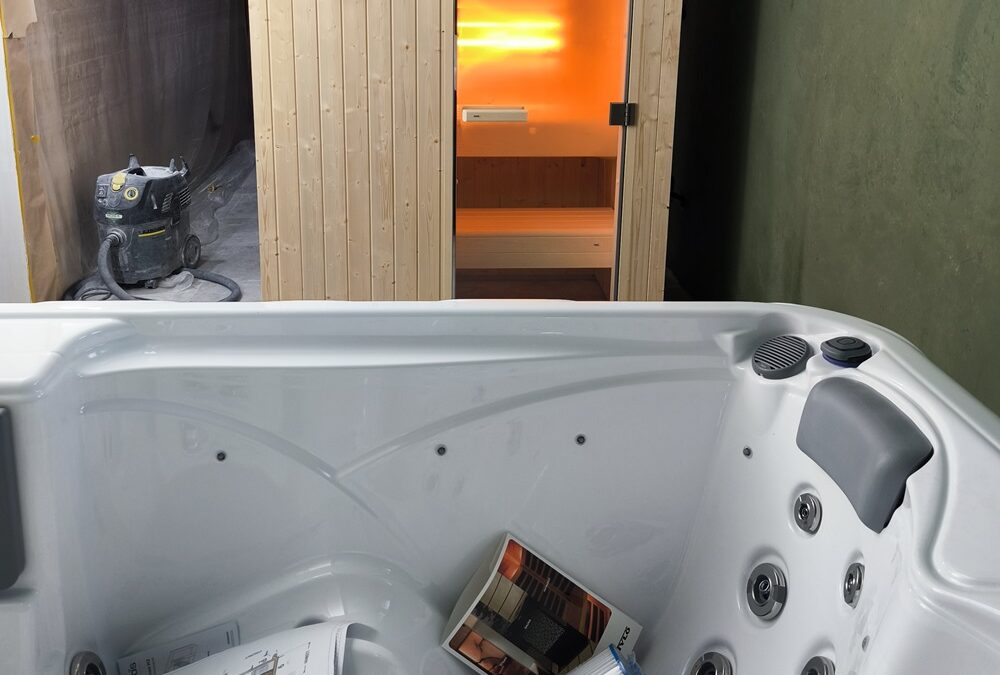 Sauna Harmony Tylo e Idromassaggio Wellis