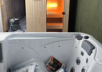 Sauna Harmony Tylo e Idromassaggio Wellis