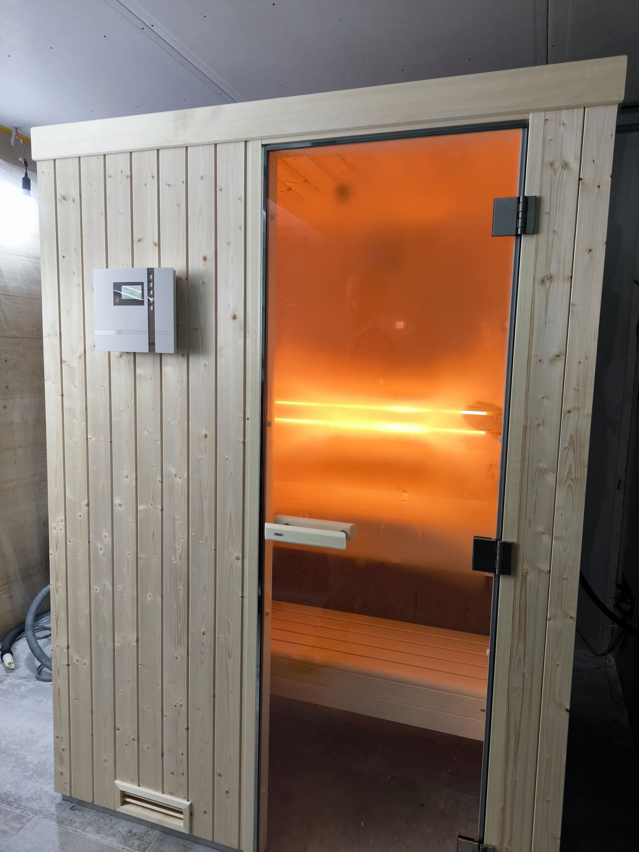 frontale sauna harmony abete