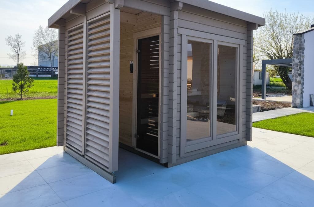 Sauna da Esterno Panorama Plus: Installazione su Misura a Vicenza