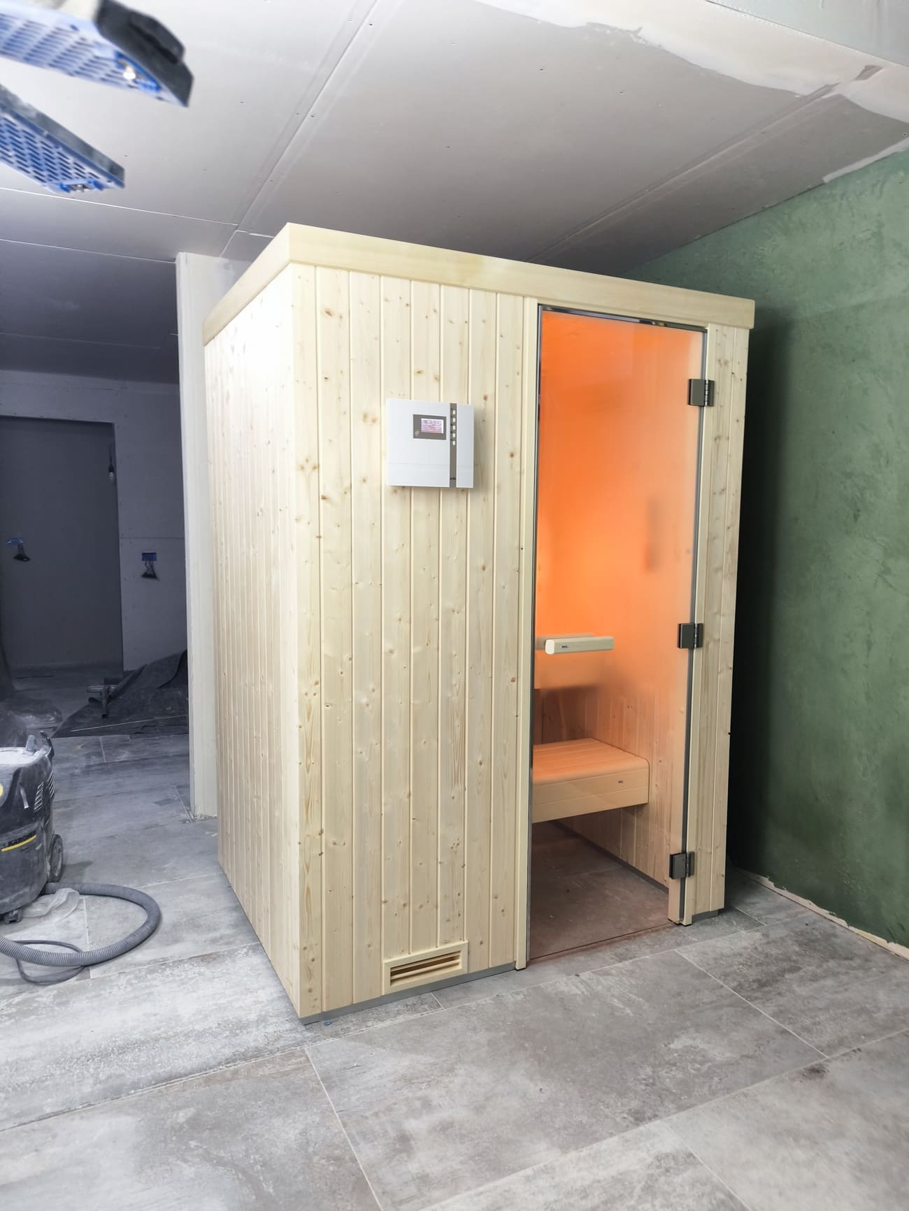 sauna con stufa eos Bio-mini