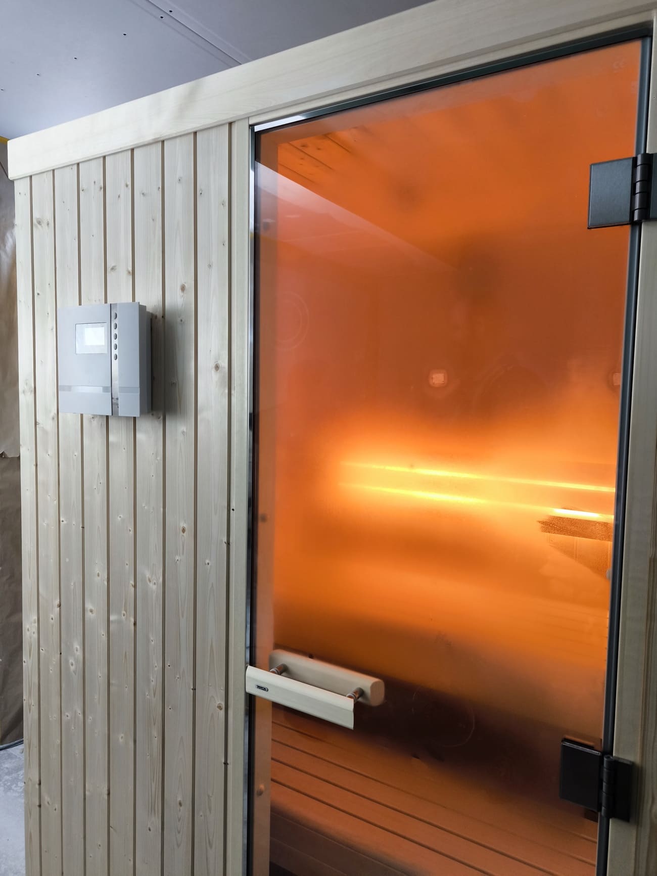 sauna con vapore biosauna