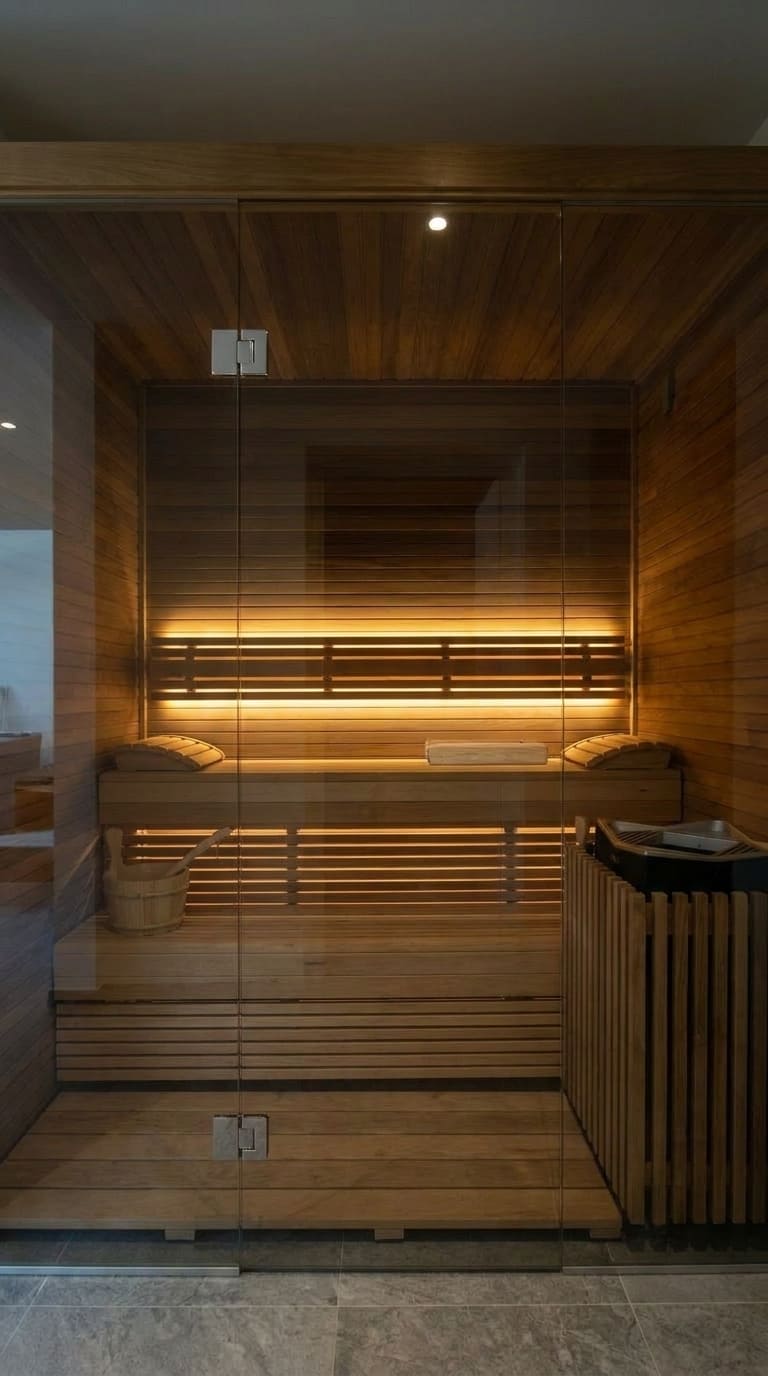 Sauna custom tylo