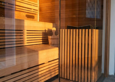 Sauna su misura Tylö Harmony con stufa Crown | Progetto Lifeclass