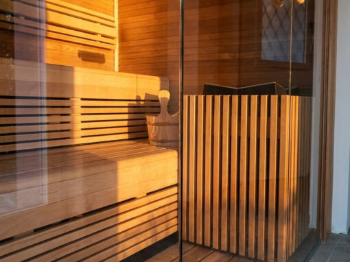 Sauna su misura Tylö Harmony con stufa Crown | Progetto Lifeclass