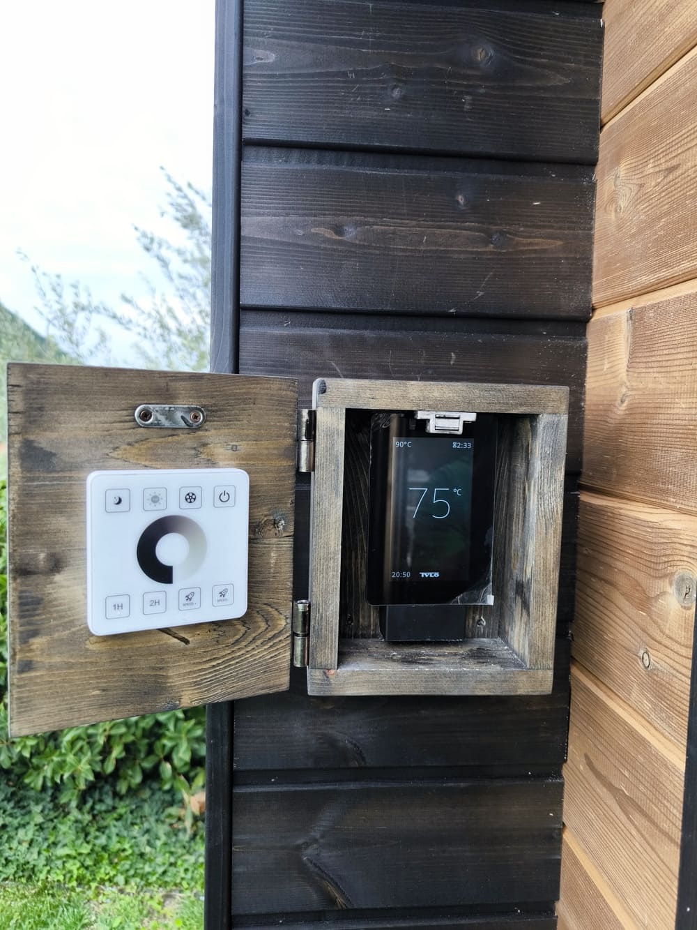 display sauna da estern