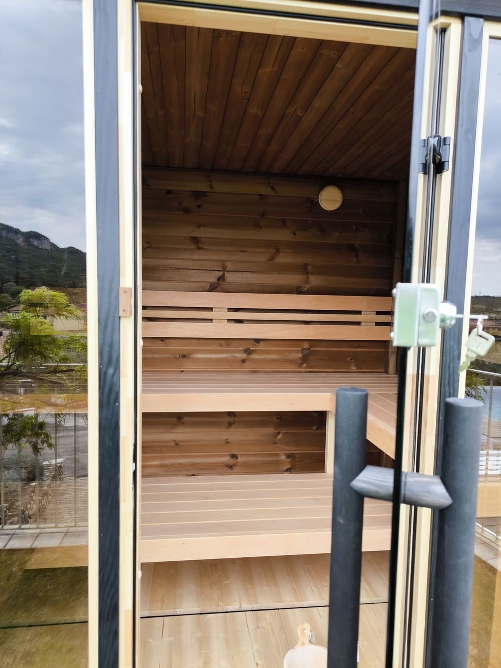 sauna per esterni patio xxs