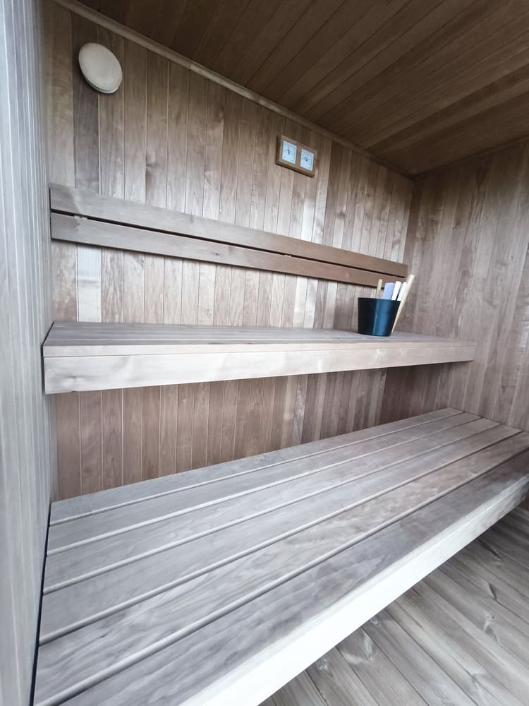 interni sauna da giardino Perfection