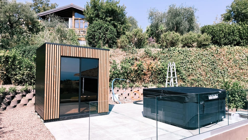spa da giardino sauna Viva e vasca idromassaggio