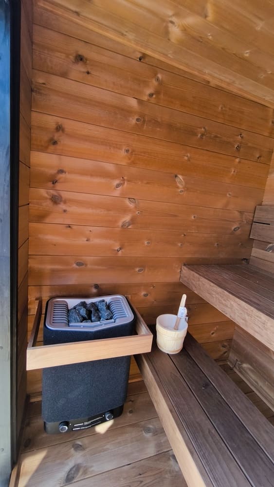 spa da giardino sauna Viva e vasca idromassaggio