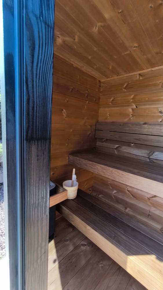 spa da giardino sauna Viva e vasca idromassaggio