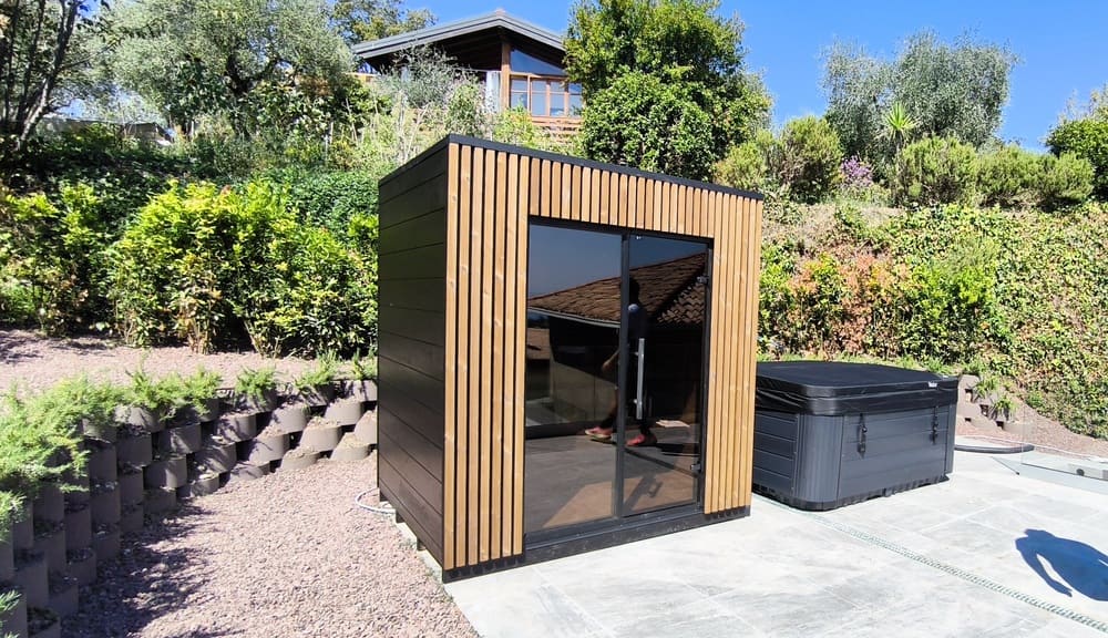 spa da giardino sauna Viva e vasca idromassaggio