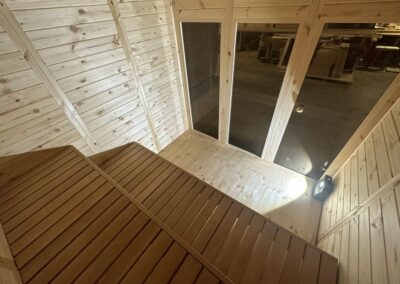 sauna modulare Vado Quadro interno