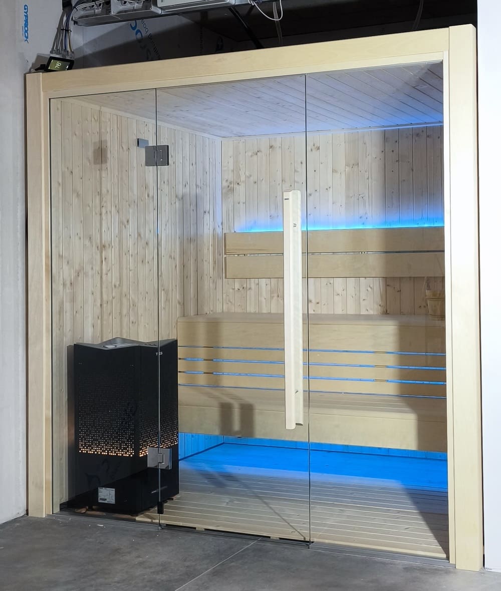 sauna su misura belluno lifeclass